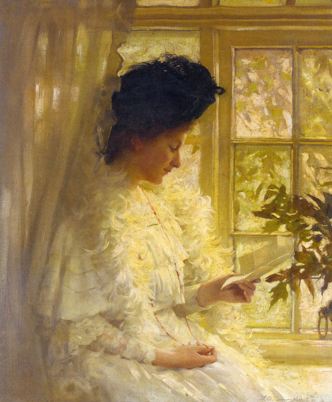 "The Letter," by Thomas Kennington.