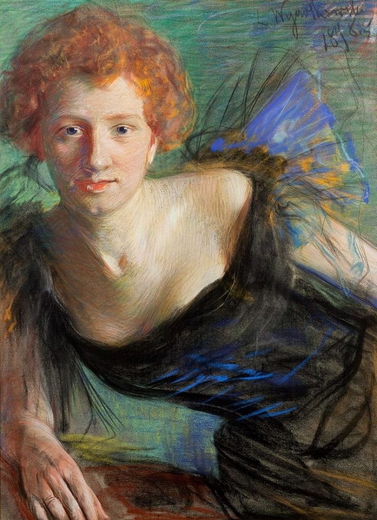 "Irena Solska," by Leon Wyczółkowski.
