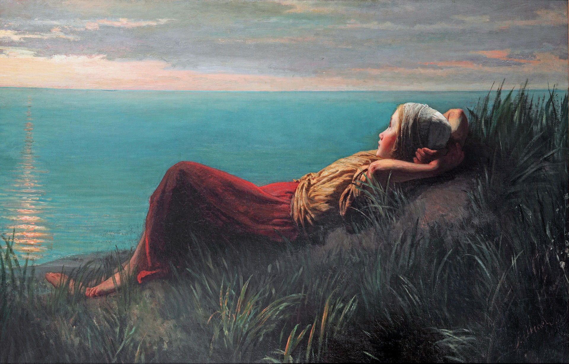 "Dreaming," by Jozef Israëls.
