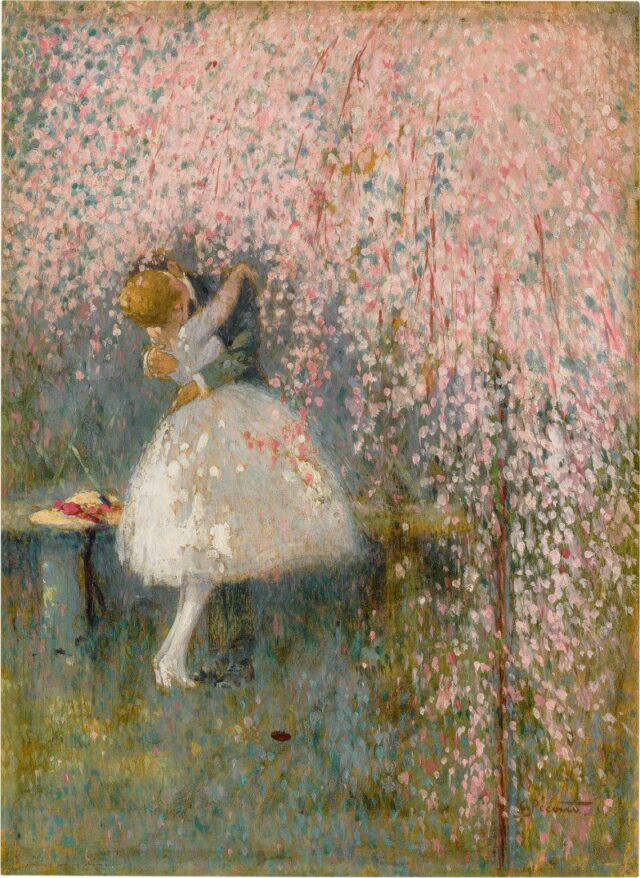 Inspiration: “Sous L’Arbre Rose,” by Gaston La Touche