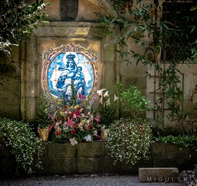 Detail, Carmel Mission in California