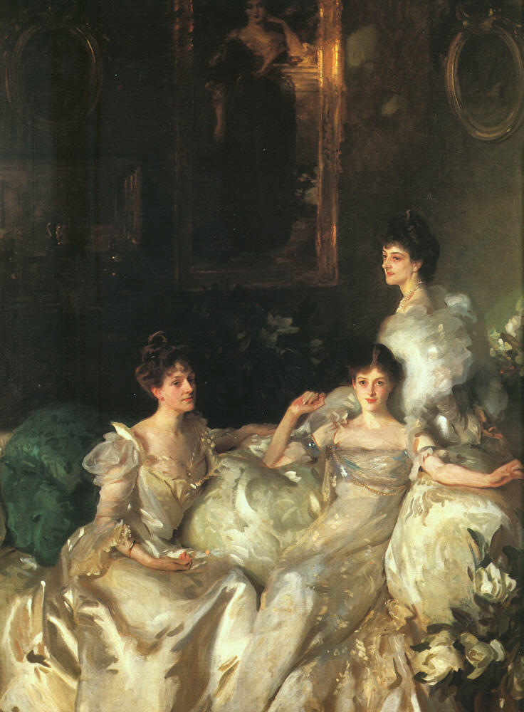 "The Wyndham Sisters," by John Singer Sargent.