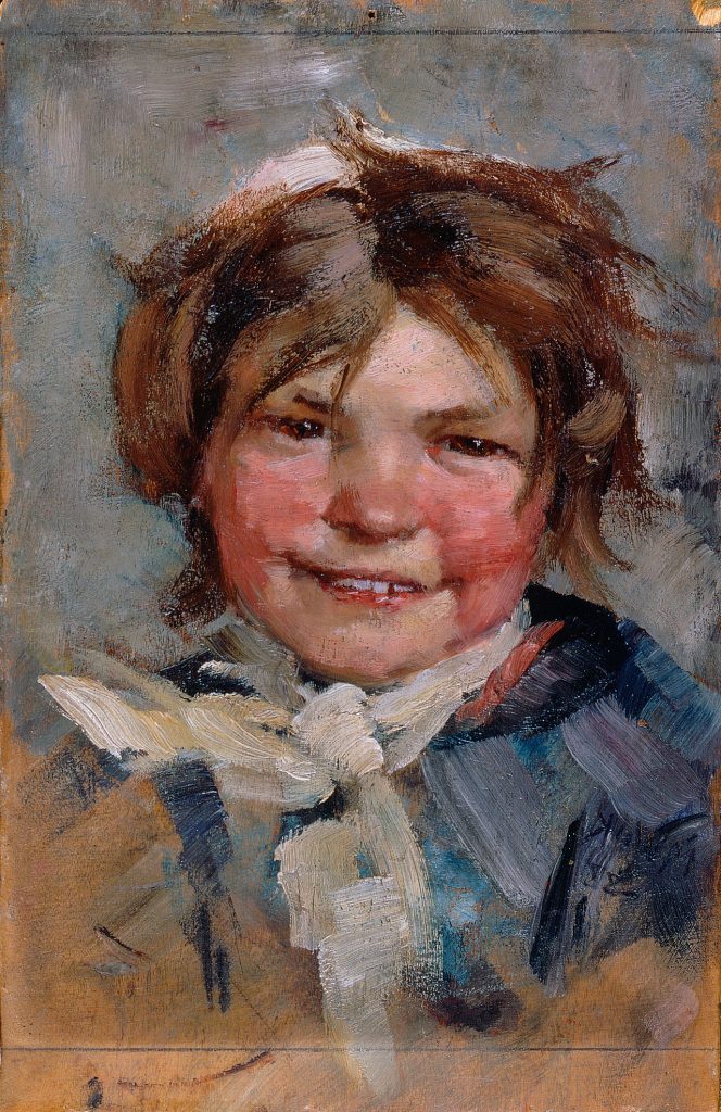 "Laughing Girl," by Maria Wiik.