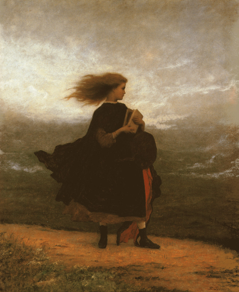 "The Girl I Left Behind Me," by Eastman Johnson