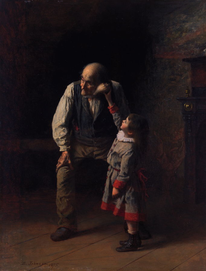 "What The Shell Says," by Eastman Johnson.