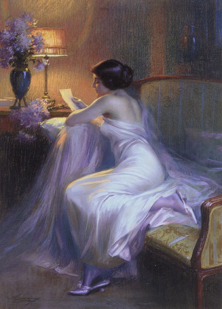 "La Lettre," by Delphin Enjolras.