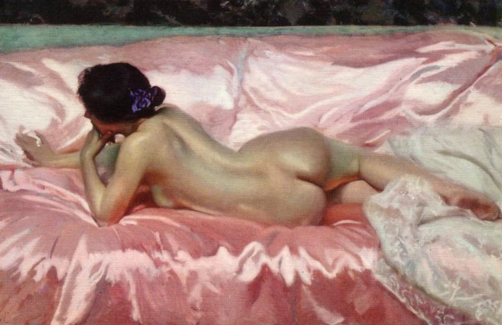 "Desnudo De Mujer," by Joaquin Sorolla.