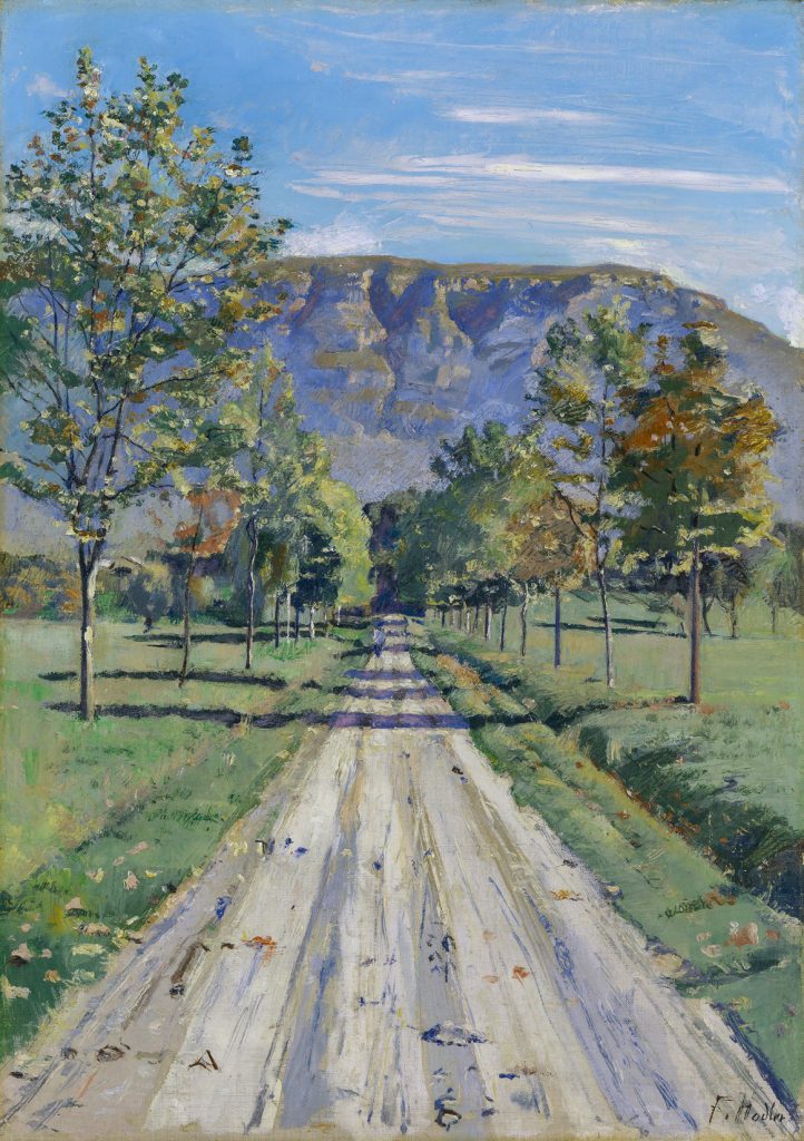 "The Road To Evordes," by Ferdinand Hodler.