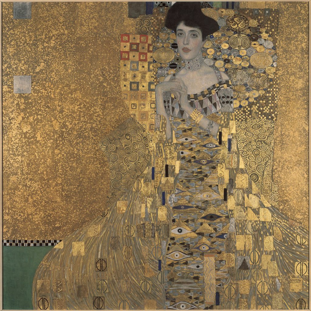 "Adele Bloch-Bauer," by Gustav Klimt.