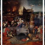 "Triptych Of Temptation Of St. Anthony," by Hieronymus Bosch.