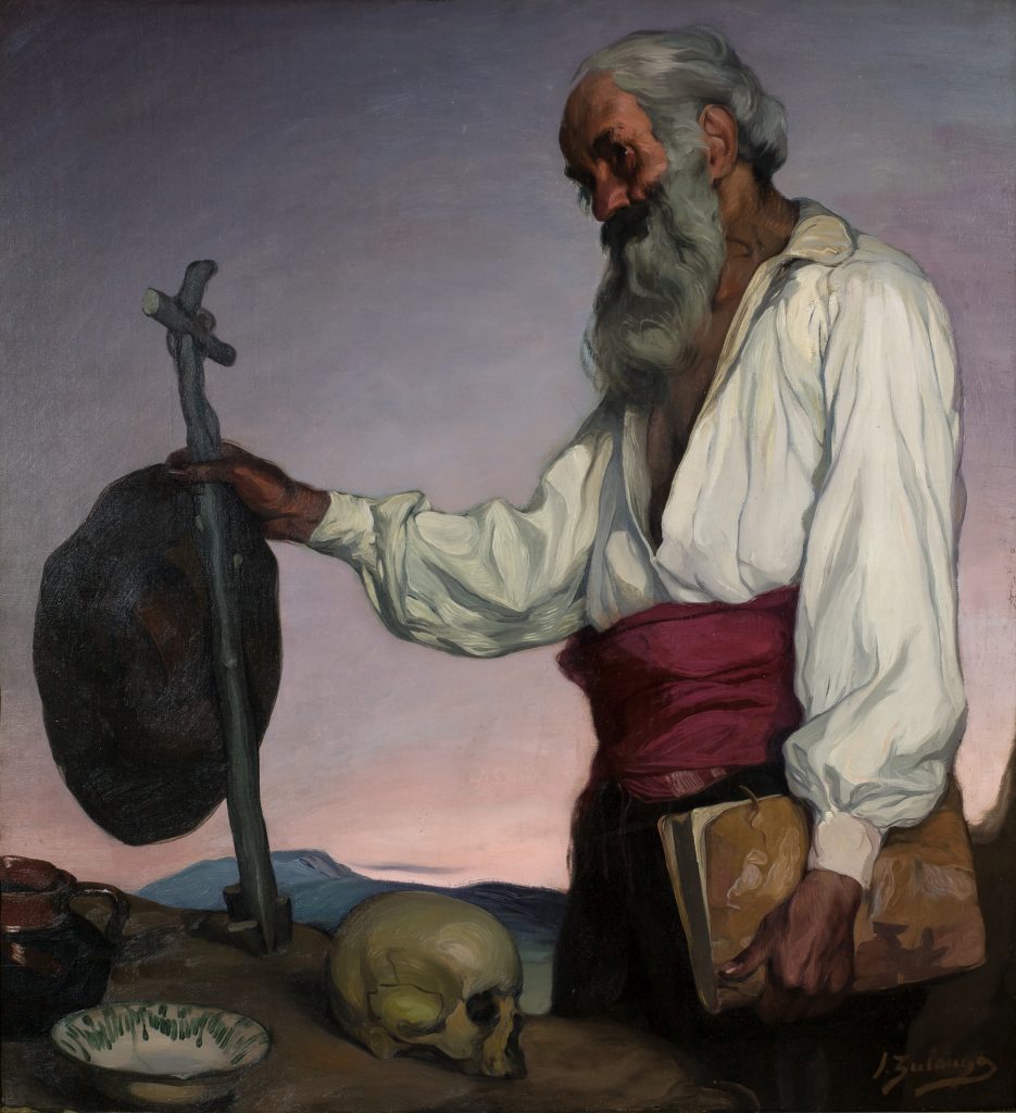 "The Hermit," by Ignacio Zuloaga.
