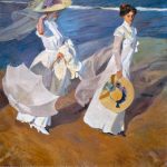 "Walk On The Beach," by Joaquin Sorolla.