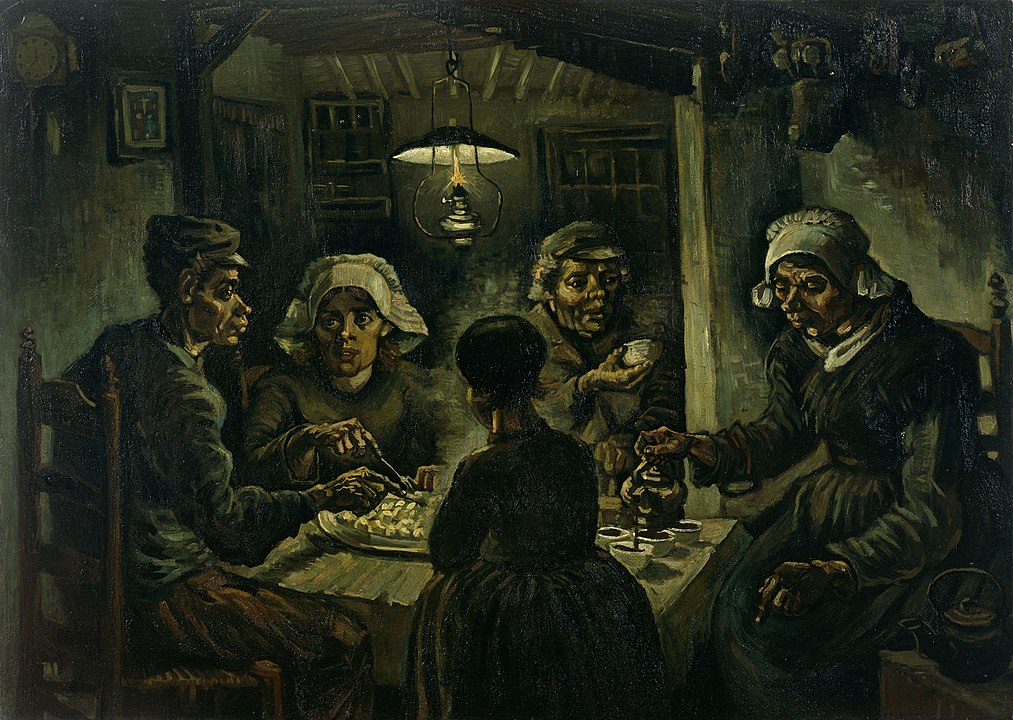 "The Potato Eaters," by Vincent Van Gogh.