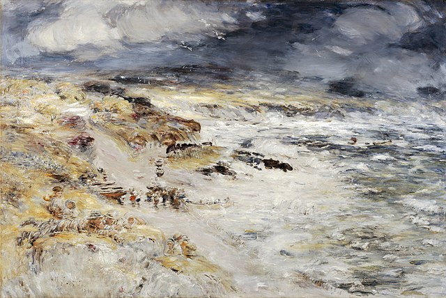 "The Storm," by William McTaggart.