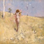 "The Spirit Of The Drought," by Arthur Streeton.