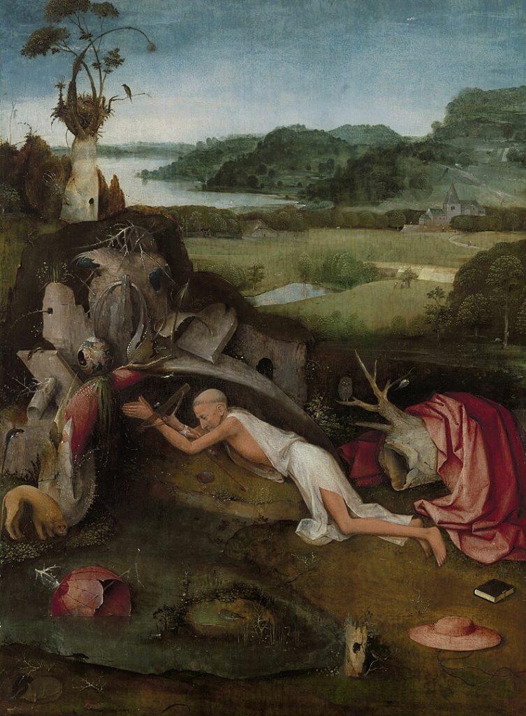 "Saint Jerome," by Heironymus Bosch.
