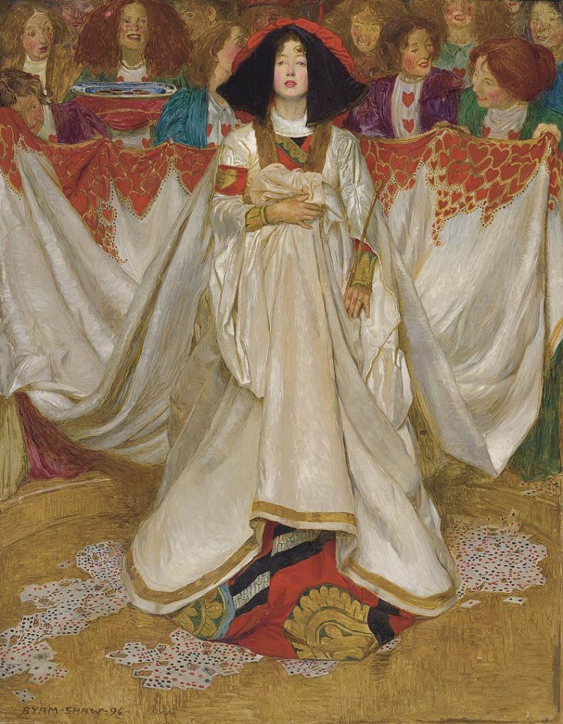 "The Queen Of Hearts," by Byam Shaw.