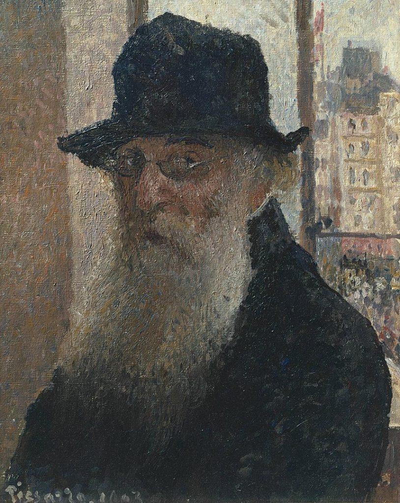 "Self Portrait," by Camille Pissarro.