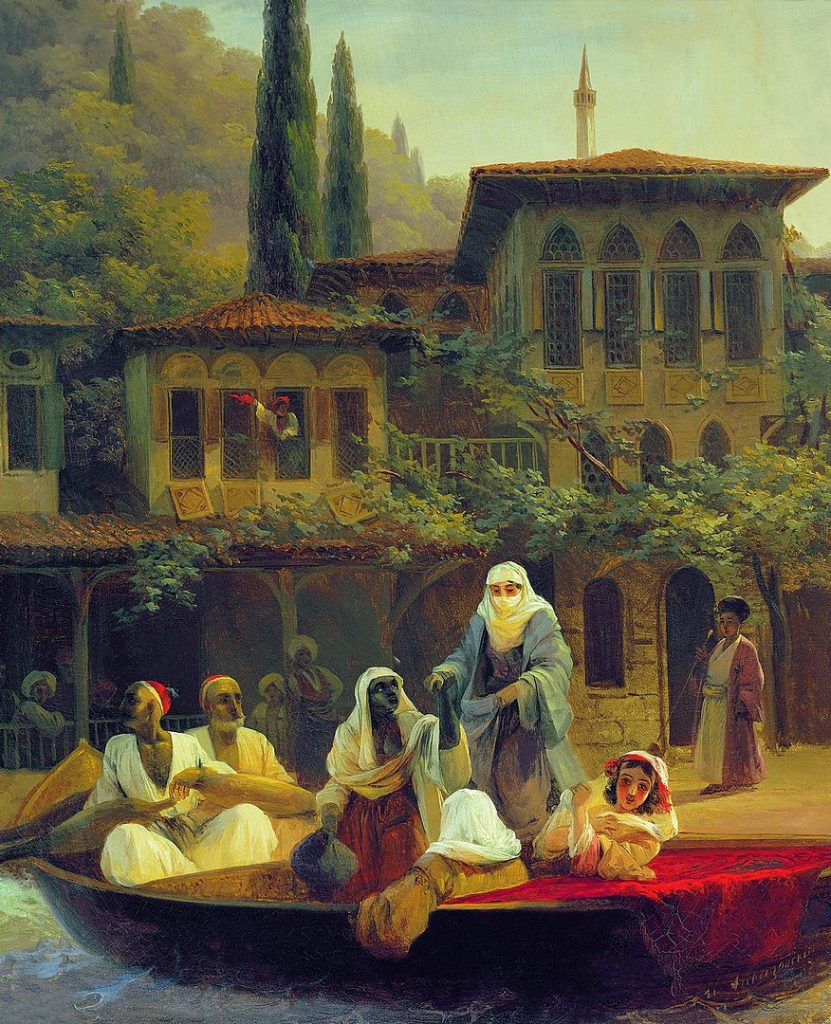 "Boat Ride By Kumkapi In Constantinople," by Ivan Konstantinovich Aivazovsky