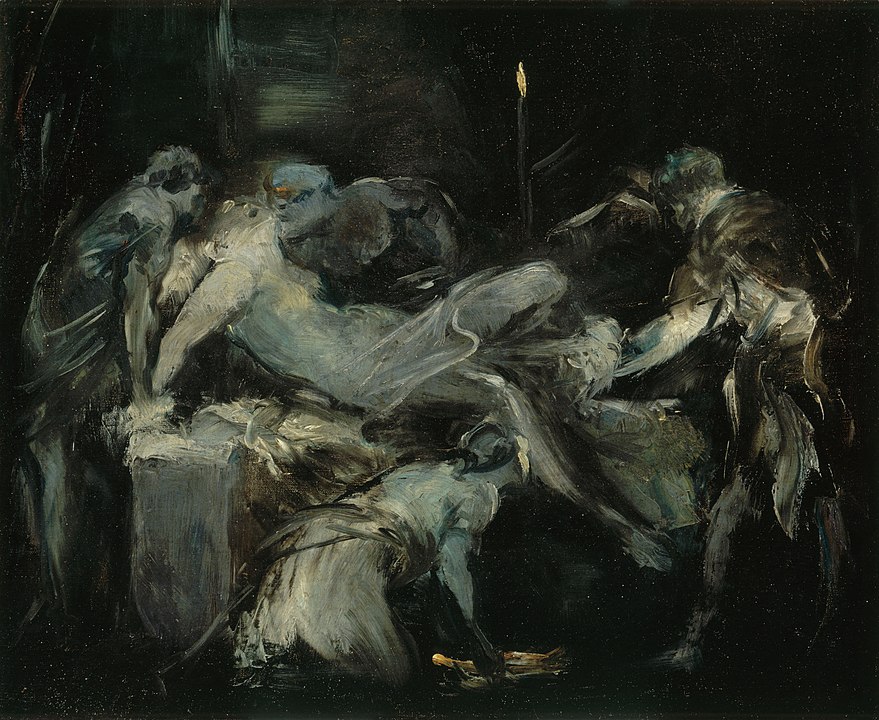 "Scene Daccouchement," by Jean-Baptiste Carpeaux.