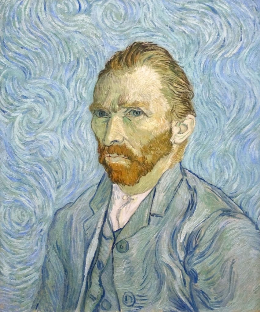 "Self Portrait," by Vincent Van Gogh.