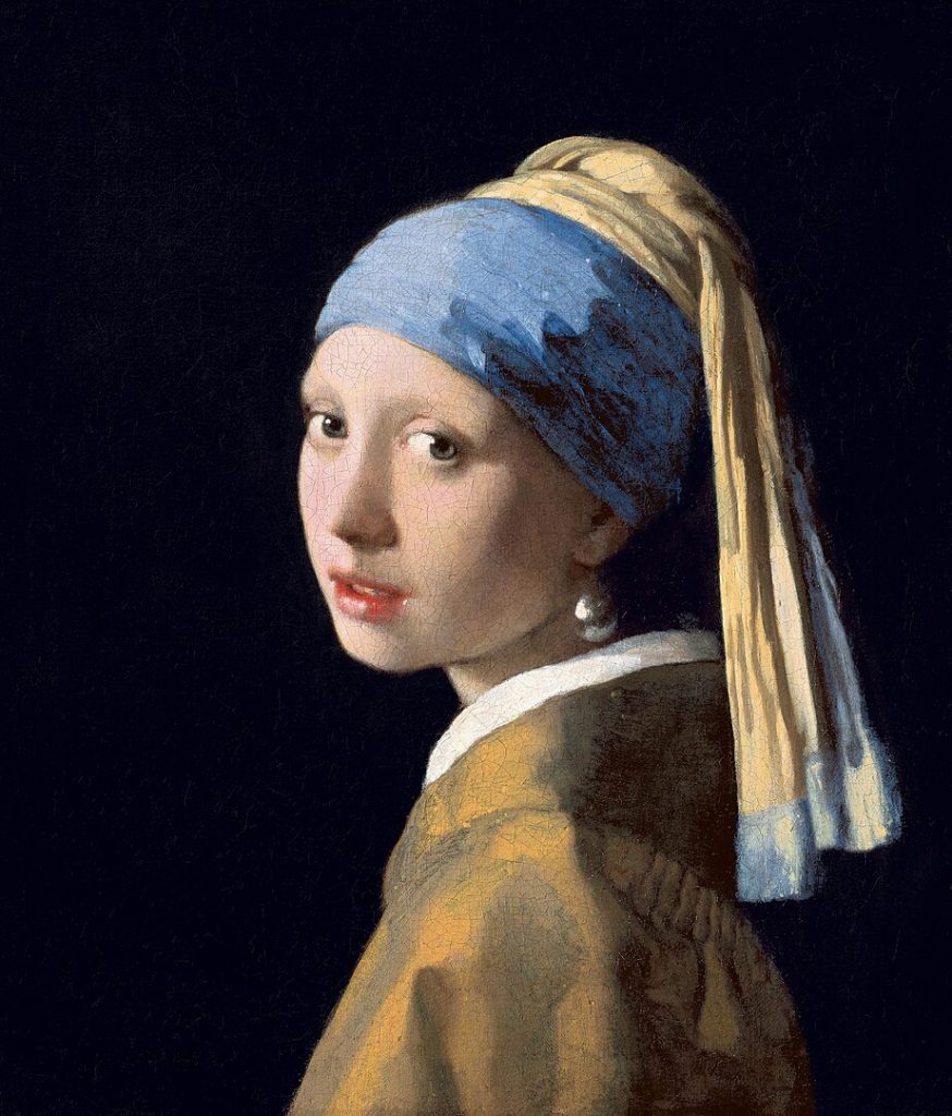 "Meisje Met De Parel," by Johannes Vermeer.