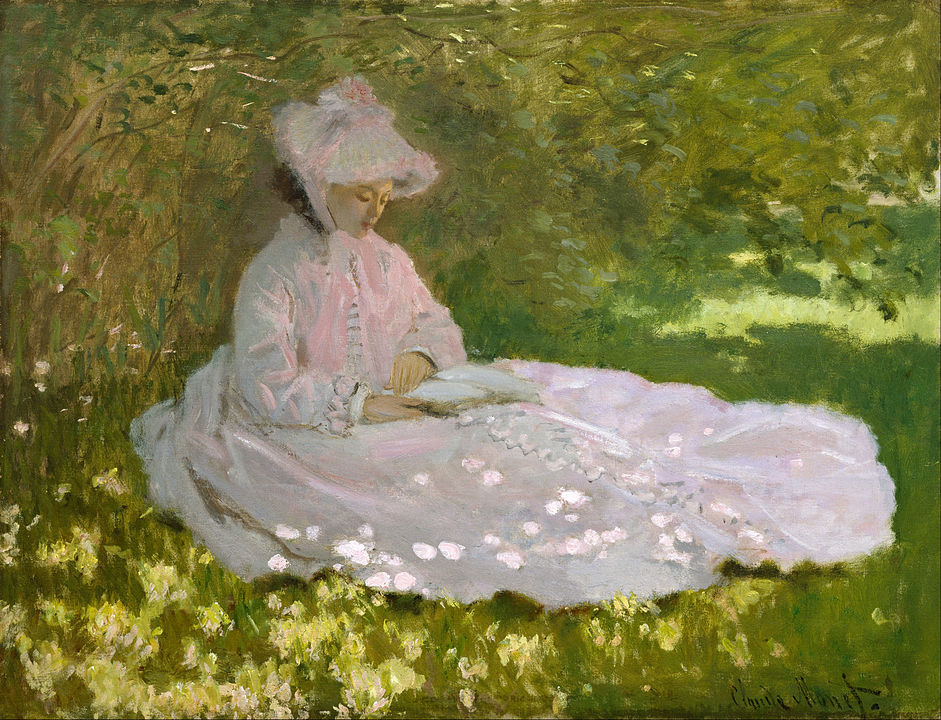 "Springtime," by Claude Monet.