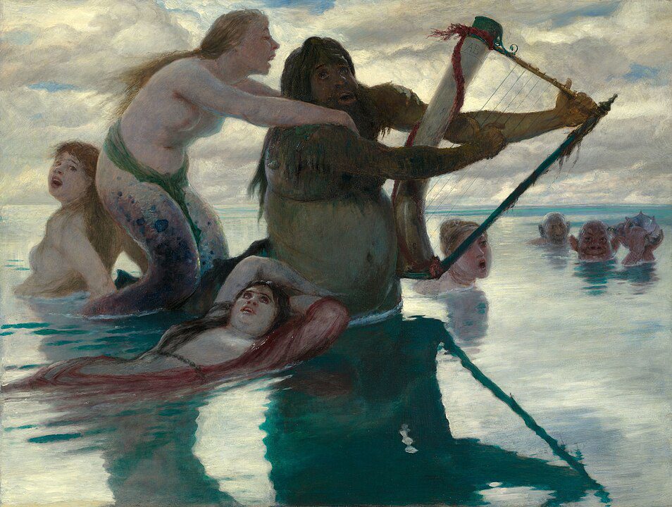 "In The Sea," by Arnold Böcklin.