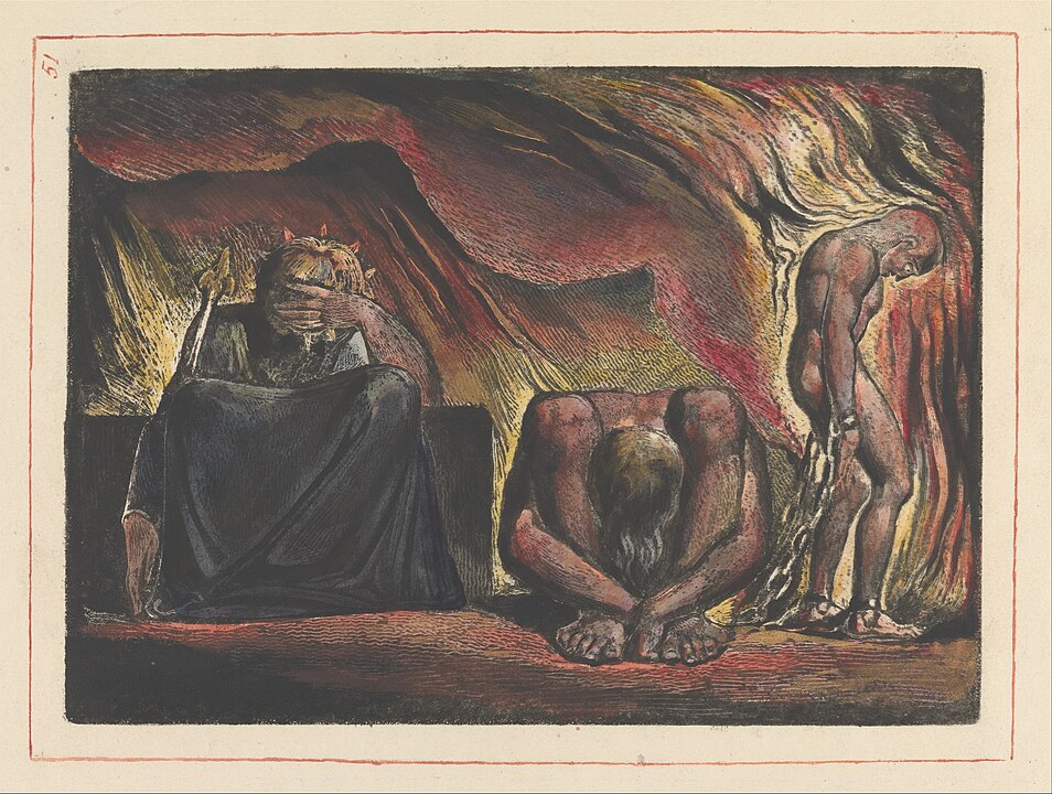 "Jerusalem Plate 51," by William Blake.