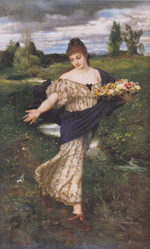 "Flora Blumen Streuend," by Arnold Böcklin.