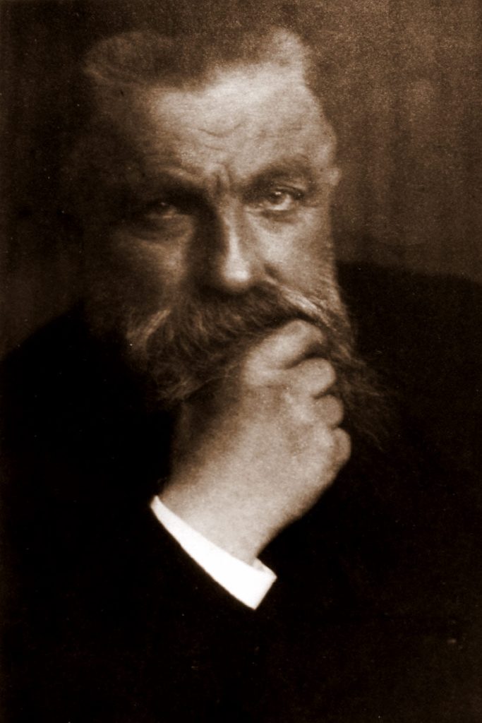 "Auguste Rodin," by Edward Steichen.