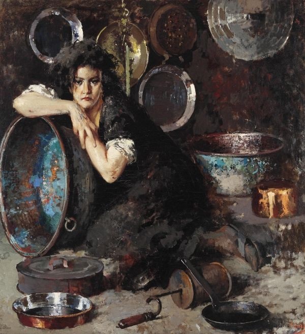 "Donna Di Cucina," by Vincenzo Irolli.