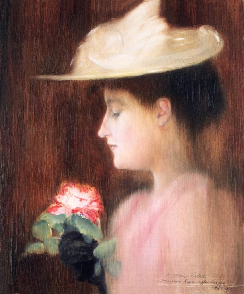 "Portrait Of Mrs. Pataki," by József Rippl-Rónai