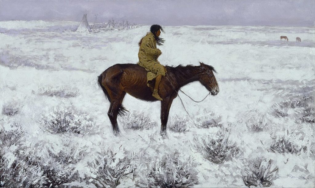 "The Herd Boy," by Frederic Remington.