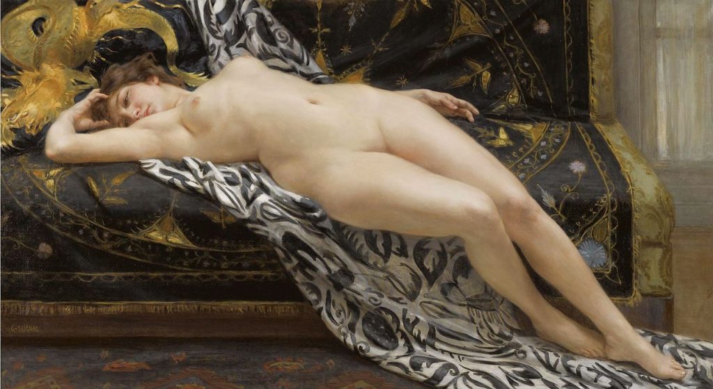 "L'Abandon," by Guillaume Seignac.