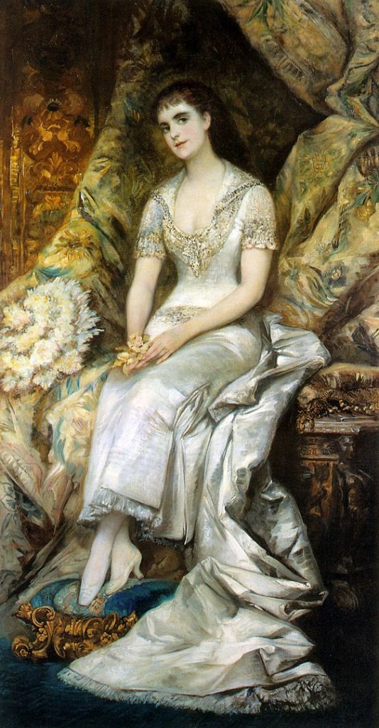"An Elegant Lady," by Hans Makart.