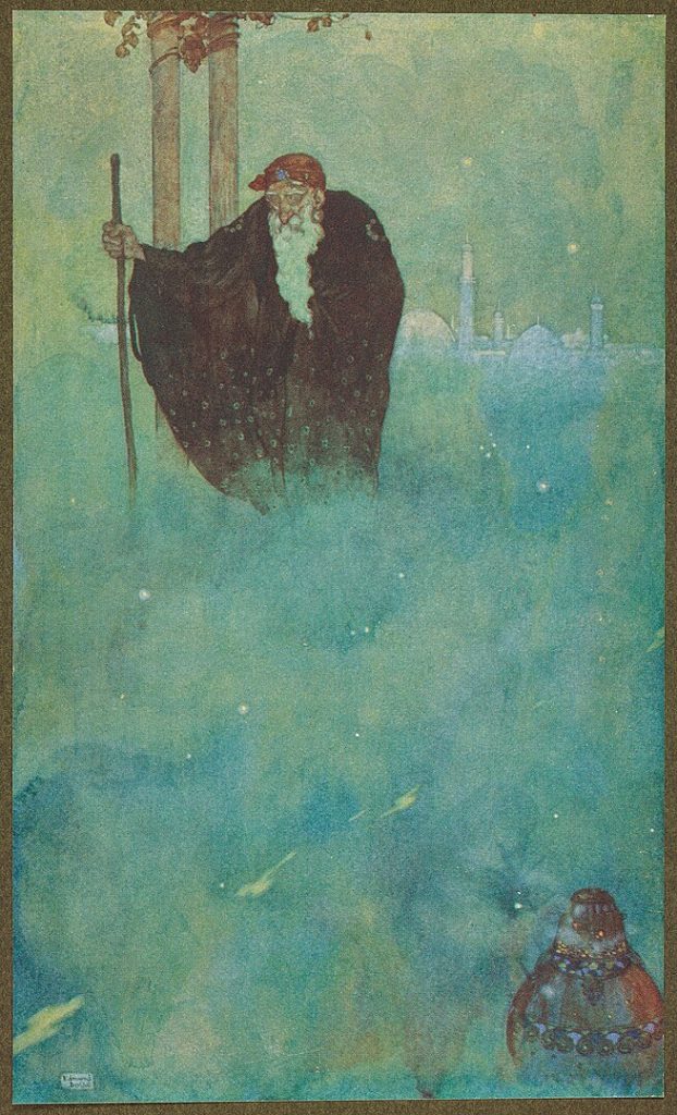 "They Appeared Before Him..." by Edmond Dulac.
