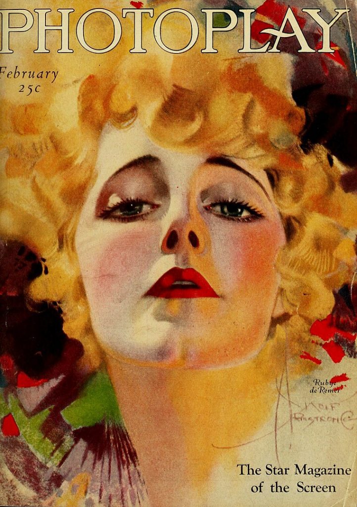 "Photoplay February 1921," by Rolf Armstrong.
