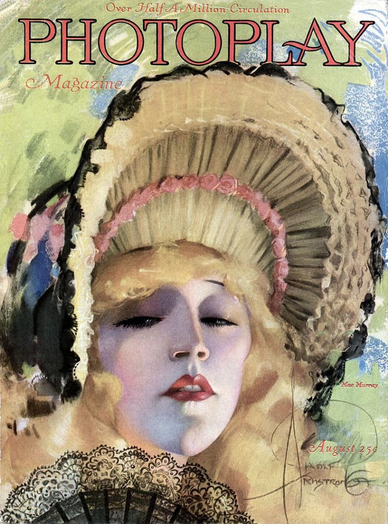 "Photoplay August 1920," by Rolf Armstrong.