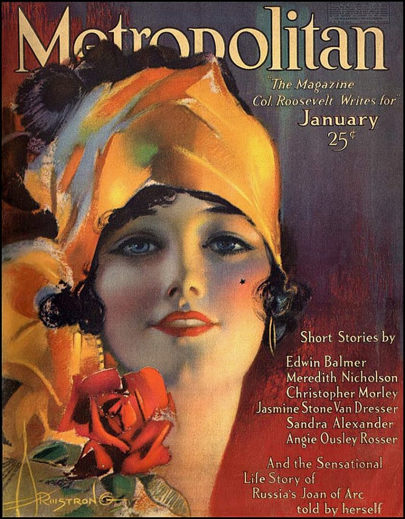 "Metropolitan January 1919," by Rolf Armstrong.