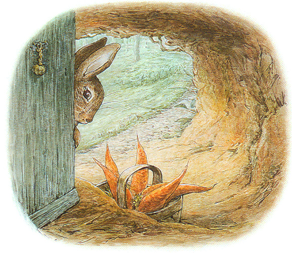 "Appley Dapply's Nursery Rhymes Number 5," by Beatrix Potter.