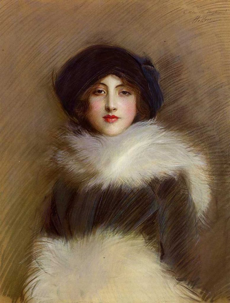 "Mademoiselle Vaughan," by Paul César Helleu.
