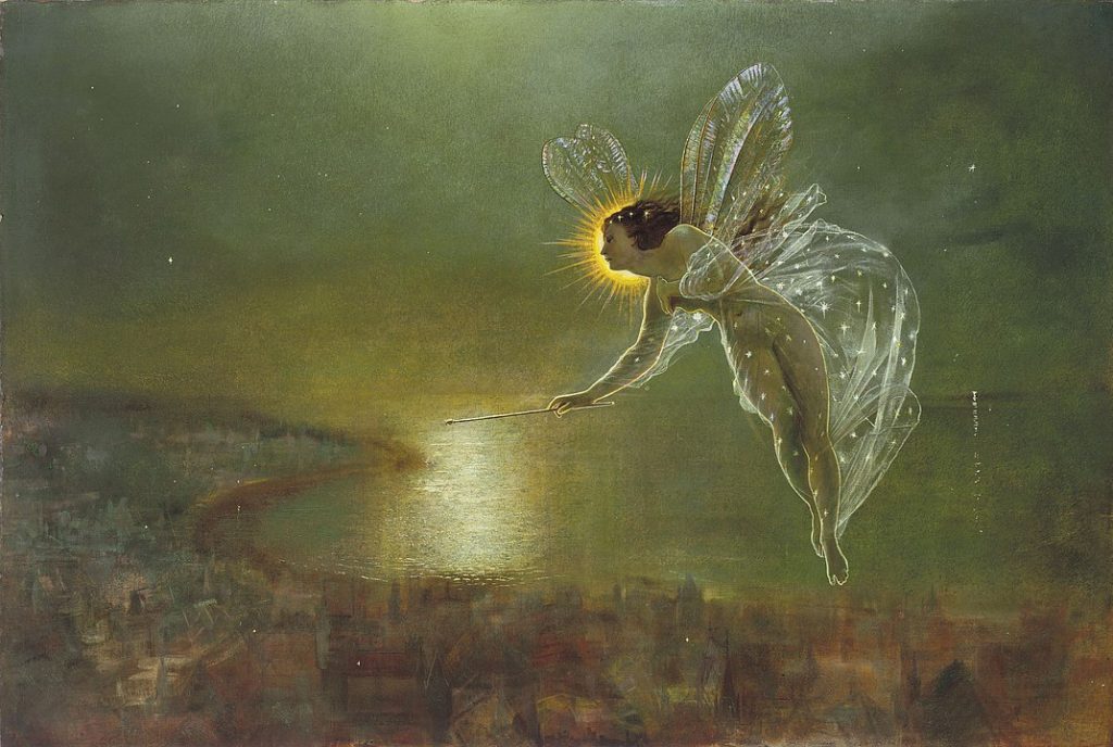 "Spirit Of The Night," by John Atkinson Grimshaw.