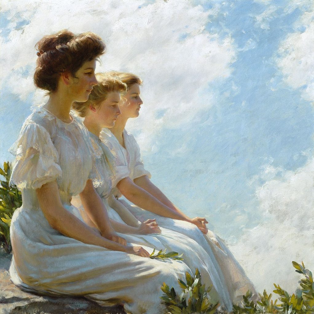 "On The Heights" by Charles Courtney Curran.