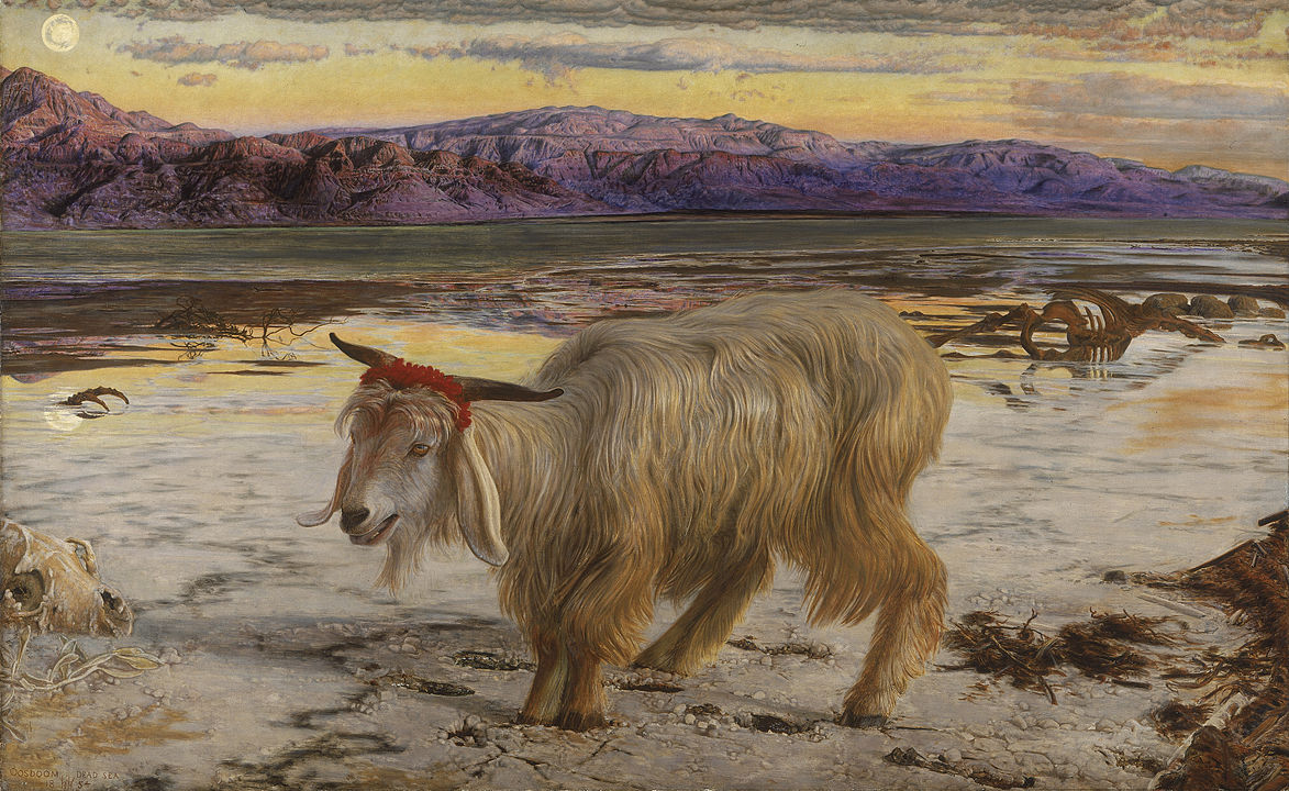 "The Scapegoat" by William Holman Hunt.