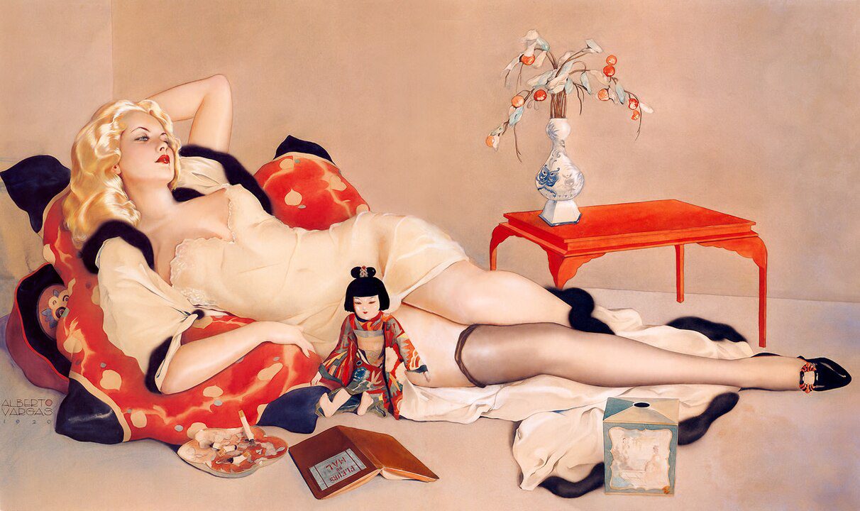 "Fleurs Du Mal" by Alberto Vargas.