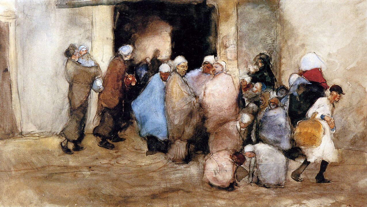 "Distribution Of Soup" by George Hendrik Breitner.