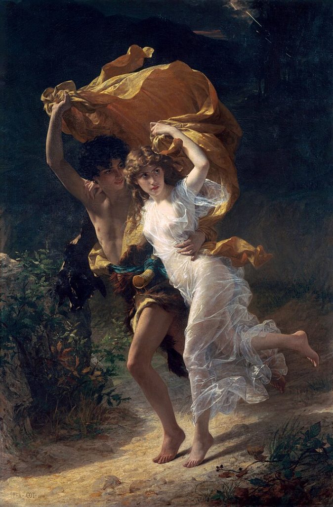 "The Storm," by Pierre Auguste Cot.