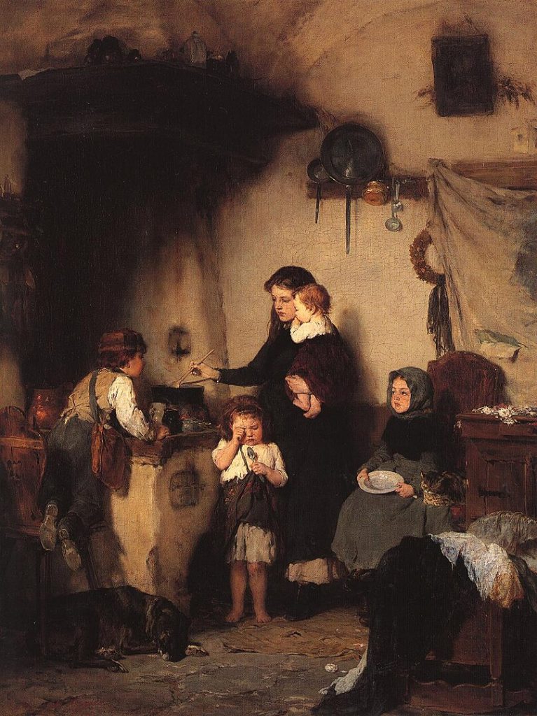 "The Orphans" by Nikolaos Gyzis.