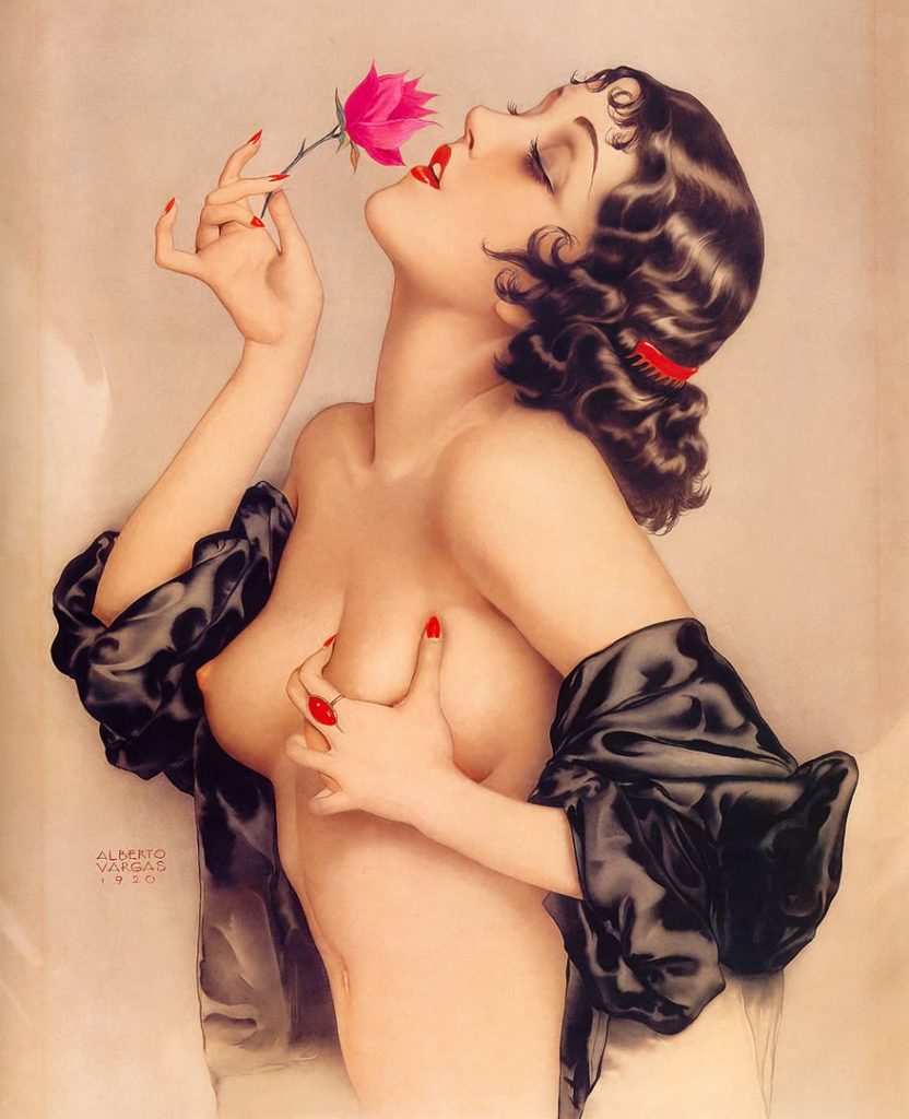 "Memories Of Olive" by Alberto Vargas.